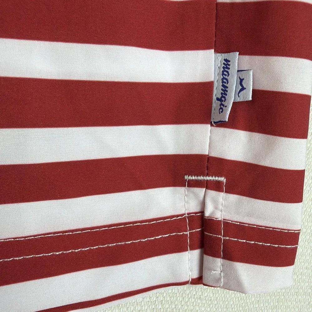 maamgic‎ Swim Trunks Board Shorts Mens Size L Compression Liner NWT Zip Pockets